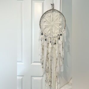 Bohemian White Dreamcatcher